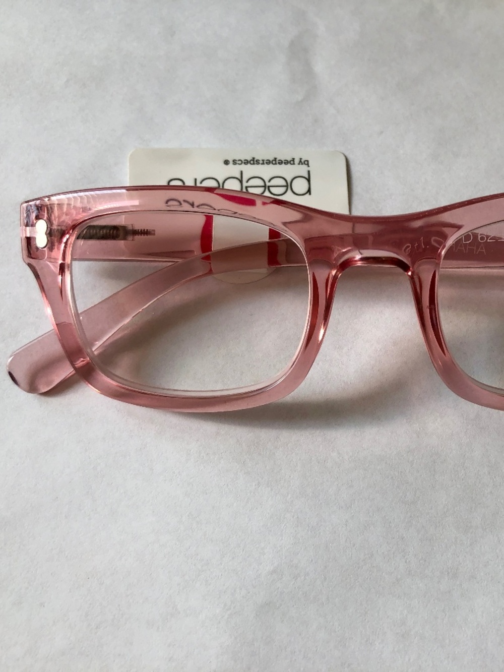 New Peepers Pink Venice Readers +1.00